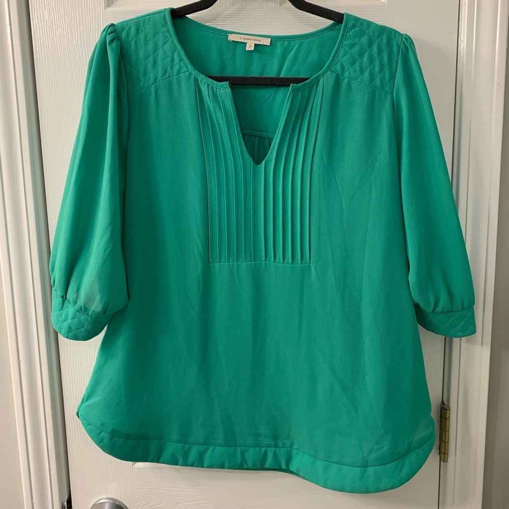 41 Hawthorne Angela Quilted Blouse Stitch Fix